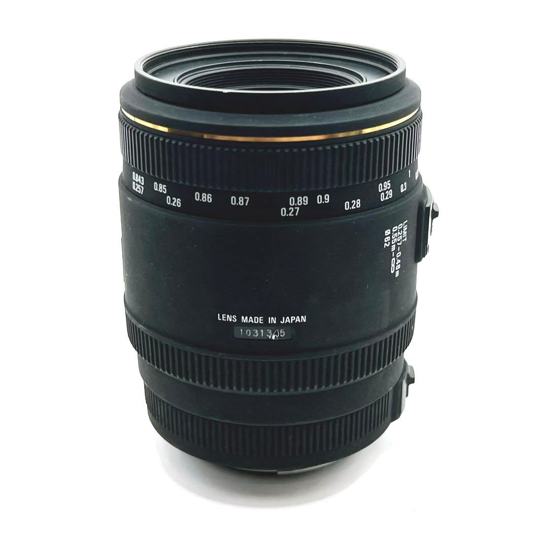 【極美品】 SIGMA 70mm F2.8 EX DG MACRO キャノン用