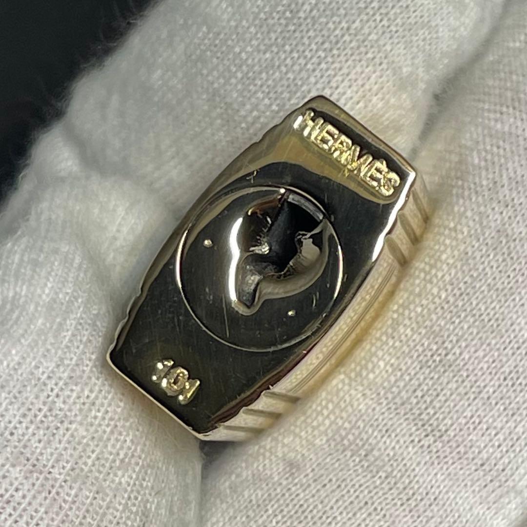 【美品】エルメス K24ゴールドメッキ パドロック カデナ リペア品 101番