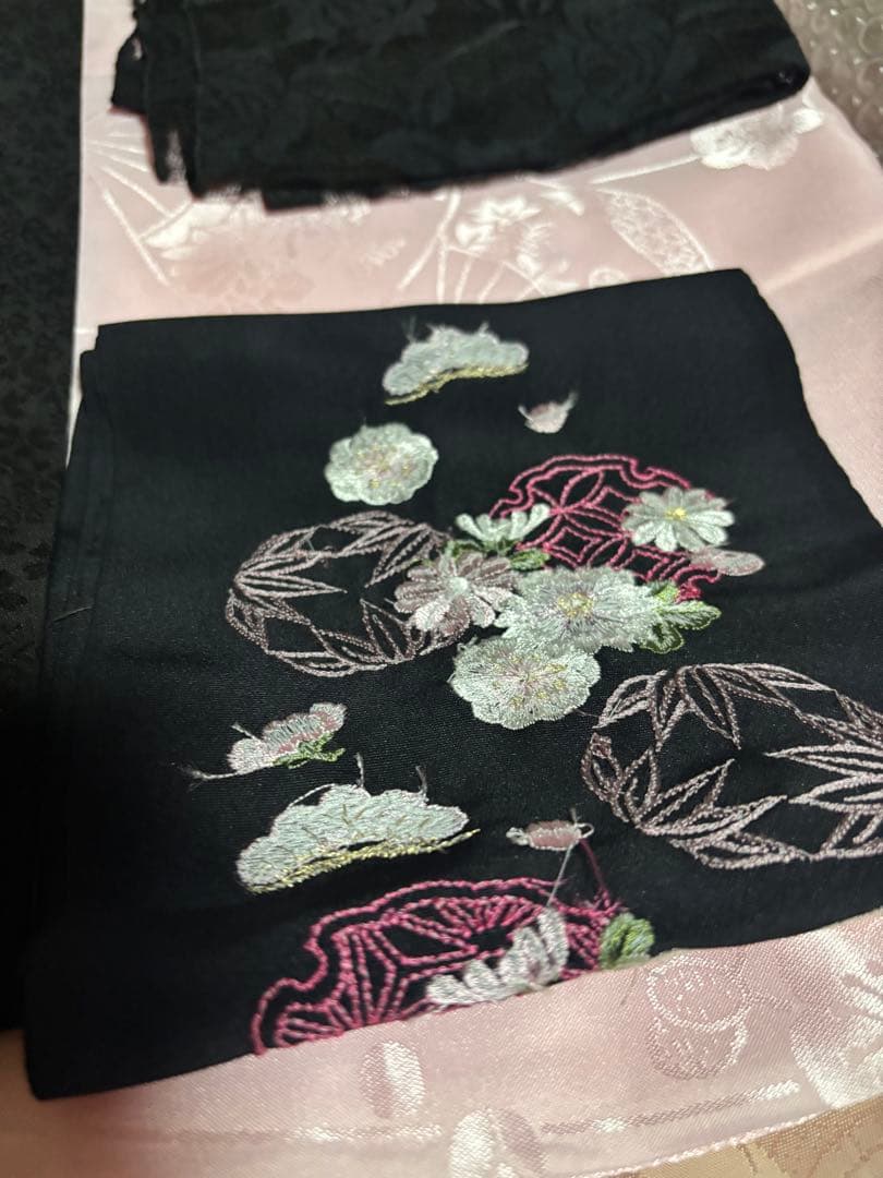 セール中‼️美品‼️成人式 振袖フルセット 白黒 鶴柄 和風