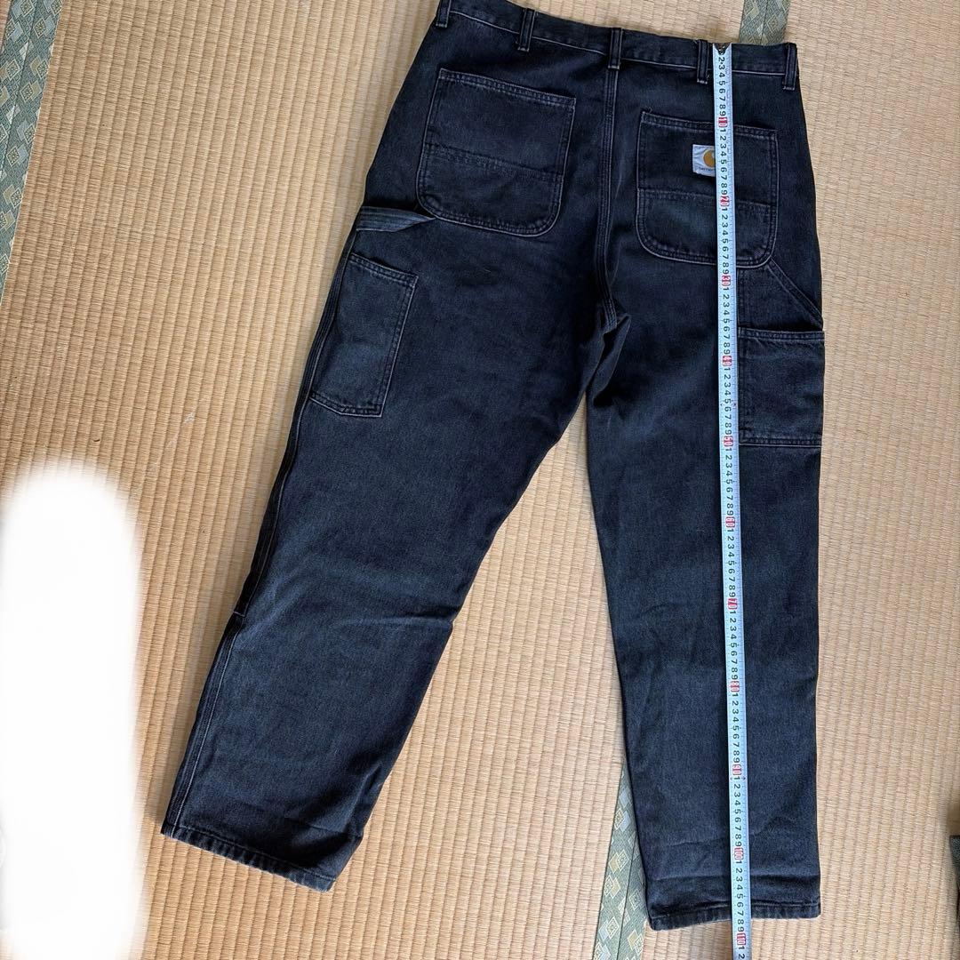 Carhartt DOUBLE KNEE PANT ブラックデニム