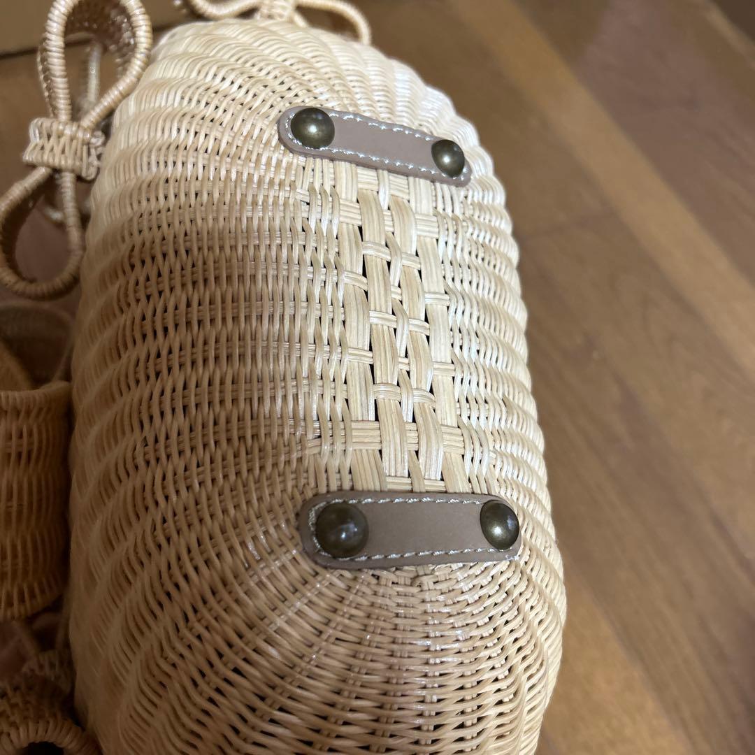 アナトリエ　リボンカゴバック　お盆限定価格