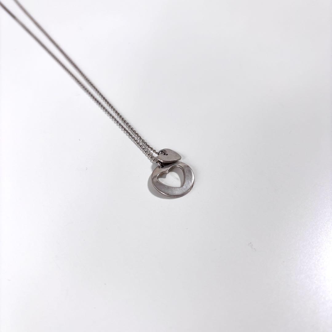 Tiffany&Co. ティファニー ハート 925 シルバー ネックレス 希少