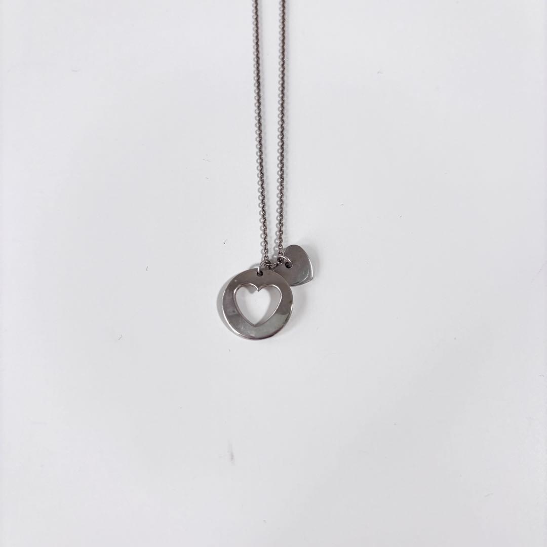 Tiffany&Co. ティファニー ハート 925 シルバー ネックレス 希少