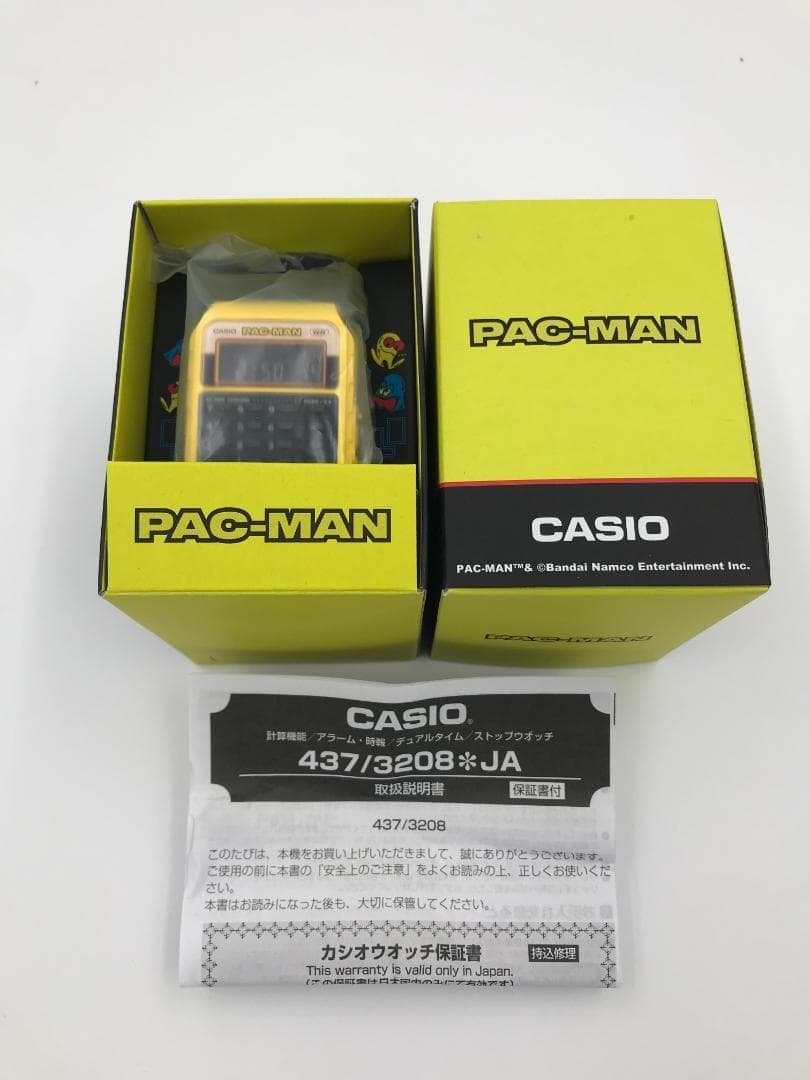 CASIO PAC-MAN デジタル腕時計