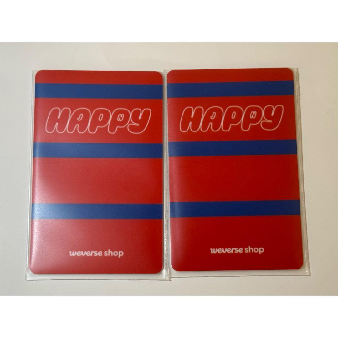 BTS ジン ソロアルバム『HAPPY』 アーリーバードトレカ　２枚×５　10枚