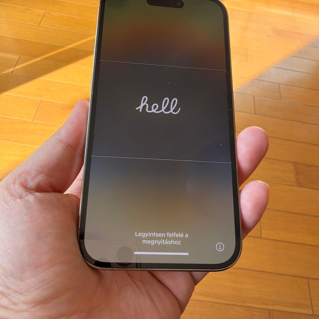 ボタン操作に不良【中古】iPhone14pro128G SIMフリー