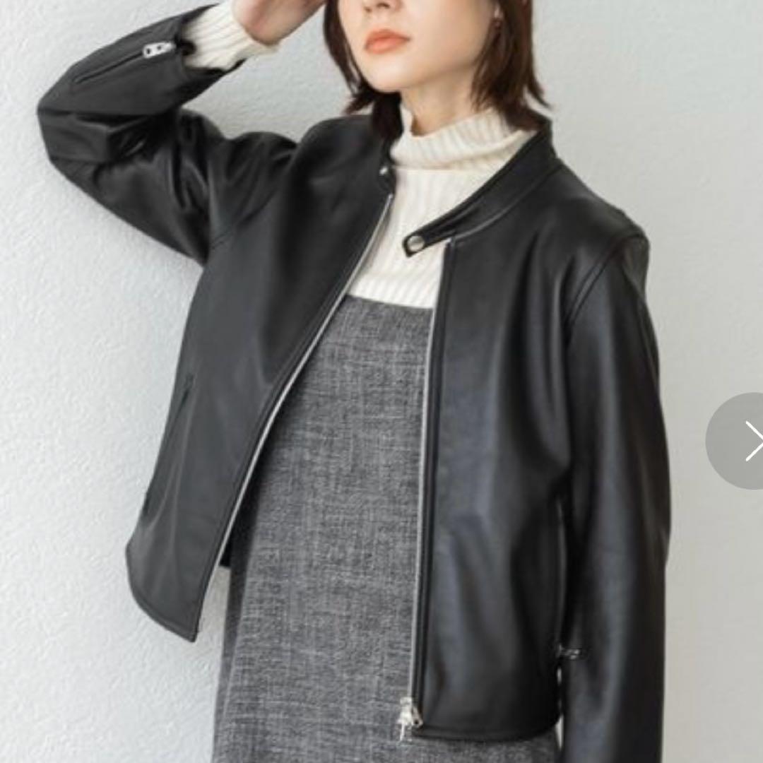 JEANASIS レザーライダース　Mサイズ