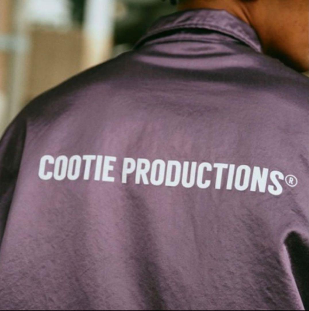 COOTIE/R/C SATIN COACH JACKET オーバーサイズ