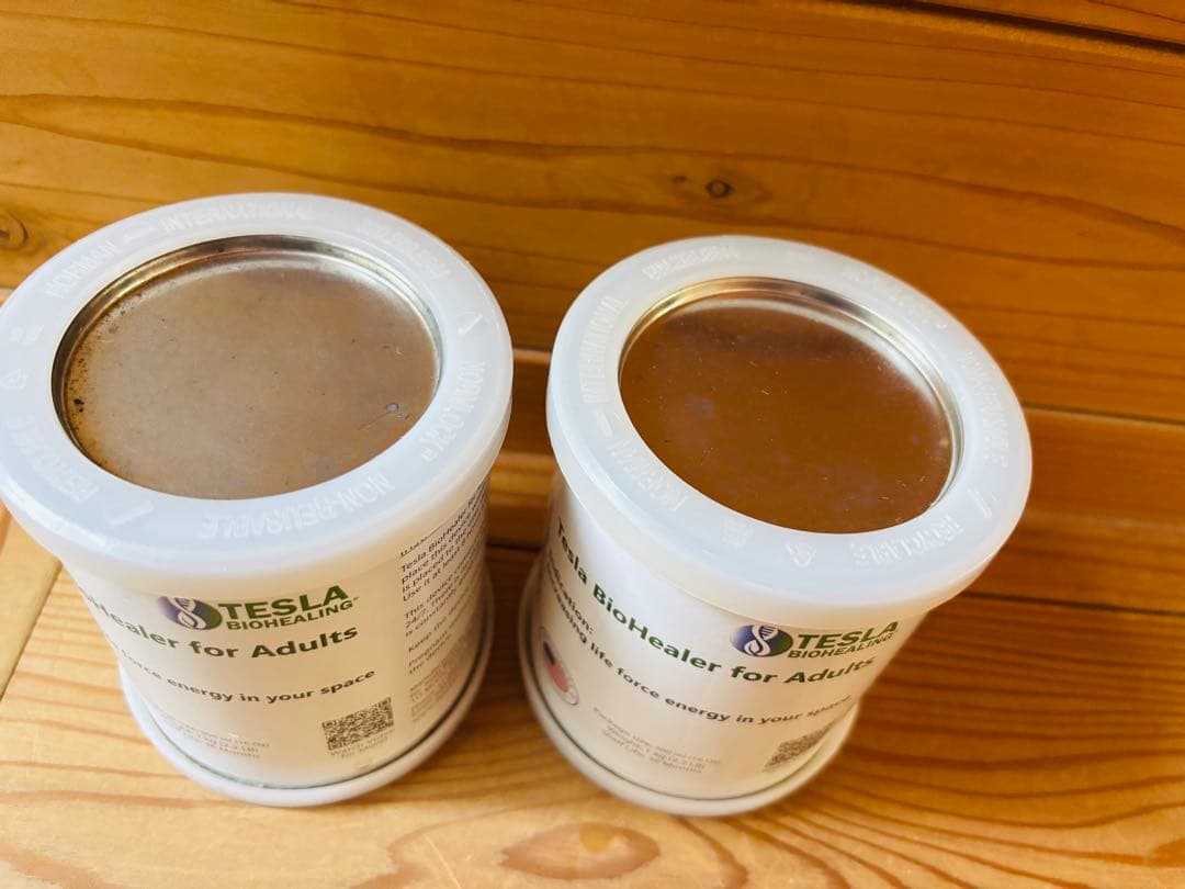 テスラ缶（2本セット）　バイオヒーラー　メドベッド（正規店取扱い商品）