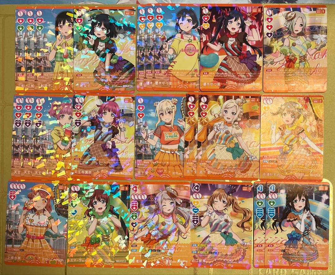 ラブライブ！オフィシャルカードゲーム ラブカ まとめ売り(3BOX分)