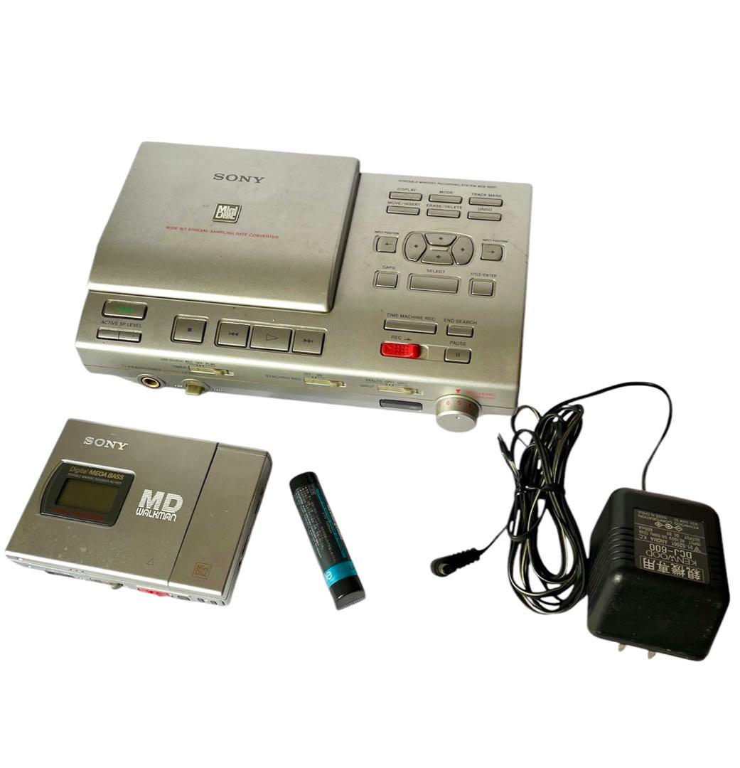 SONY ソニー MD WALKMAN MDステーション　音響機器
