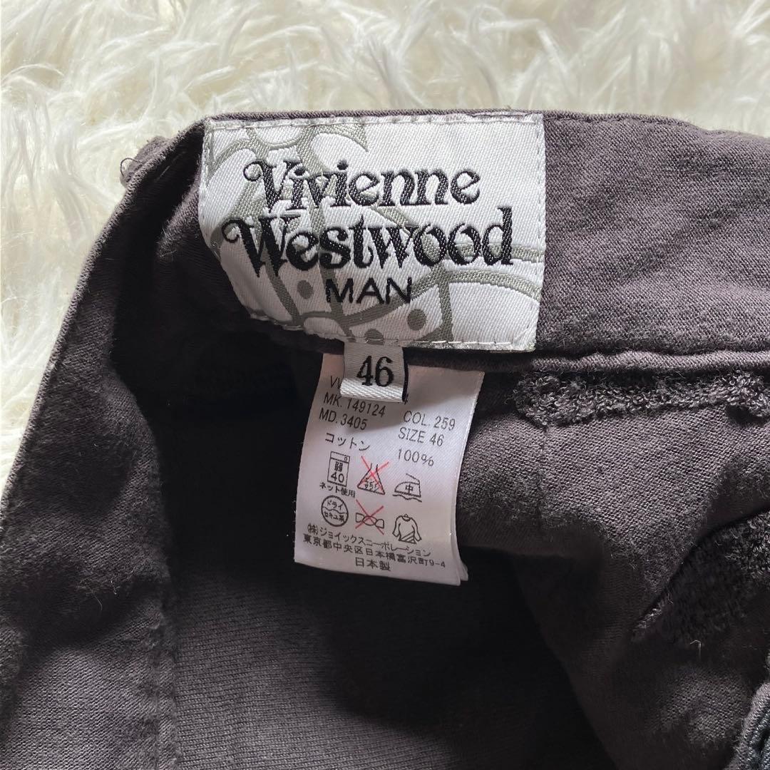 Vivienne Westwood man スカル 総柄 ハーフパンツ 46