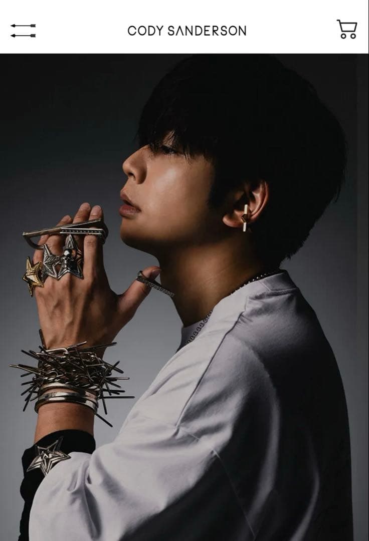 CODY SANDERSON 増田貴久　ショッパー　4枚