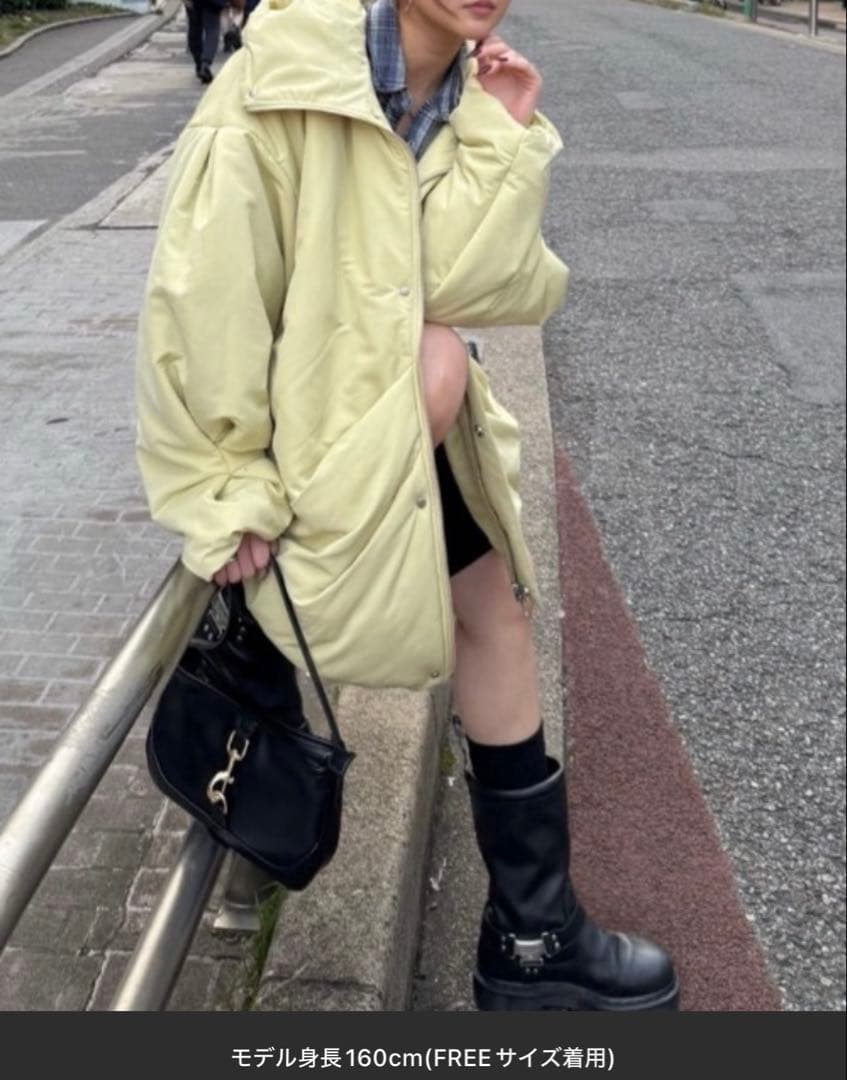 【2026完売品】パッファーボリュームコート　STYLEMIXER