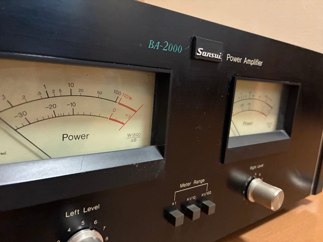 SANSUI サンスイ　パワーアンプ　BA-2000