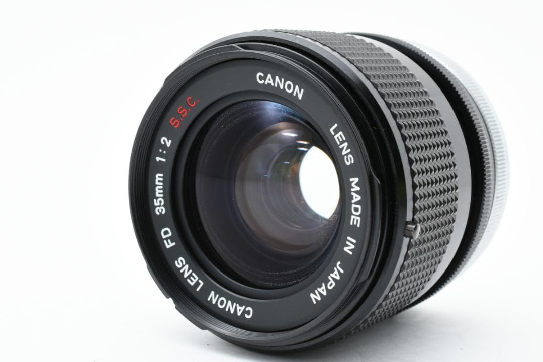 美品★ キャノン AE-1 ブラック FD 35mm F2 S.S.C.
