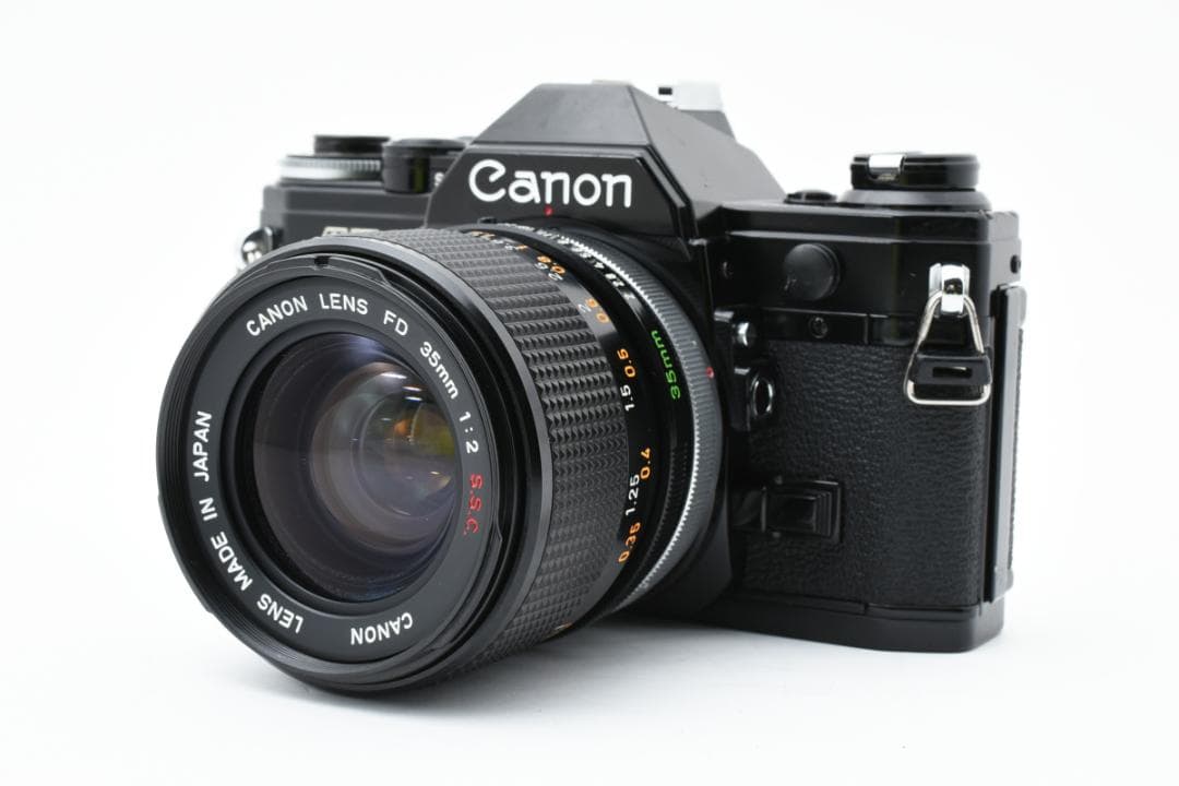 美品★ キャノン AE-1 ブラック FD 35mm F2 S.S.C.