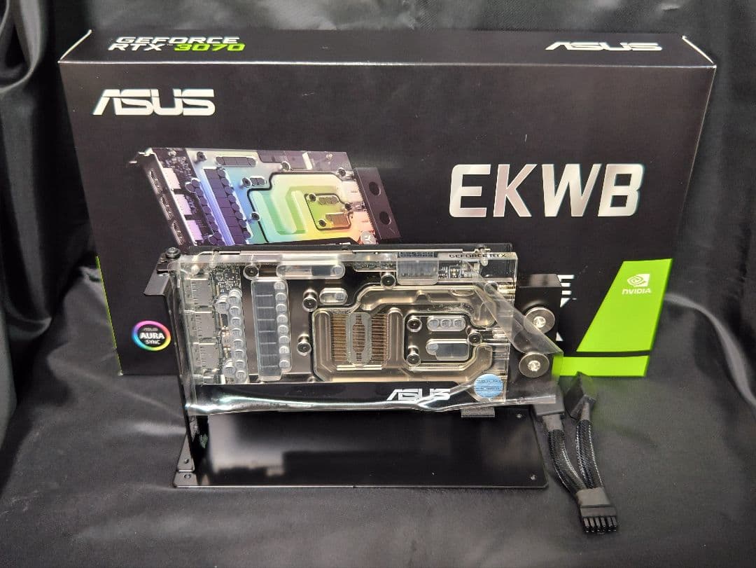 ASUS RTX3070 本格水冷 EKWBコラボモデル