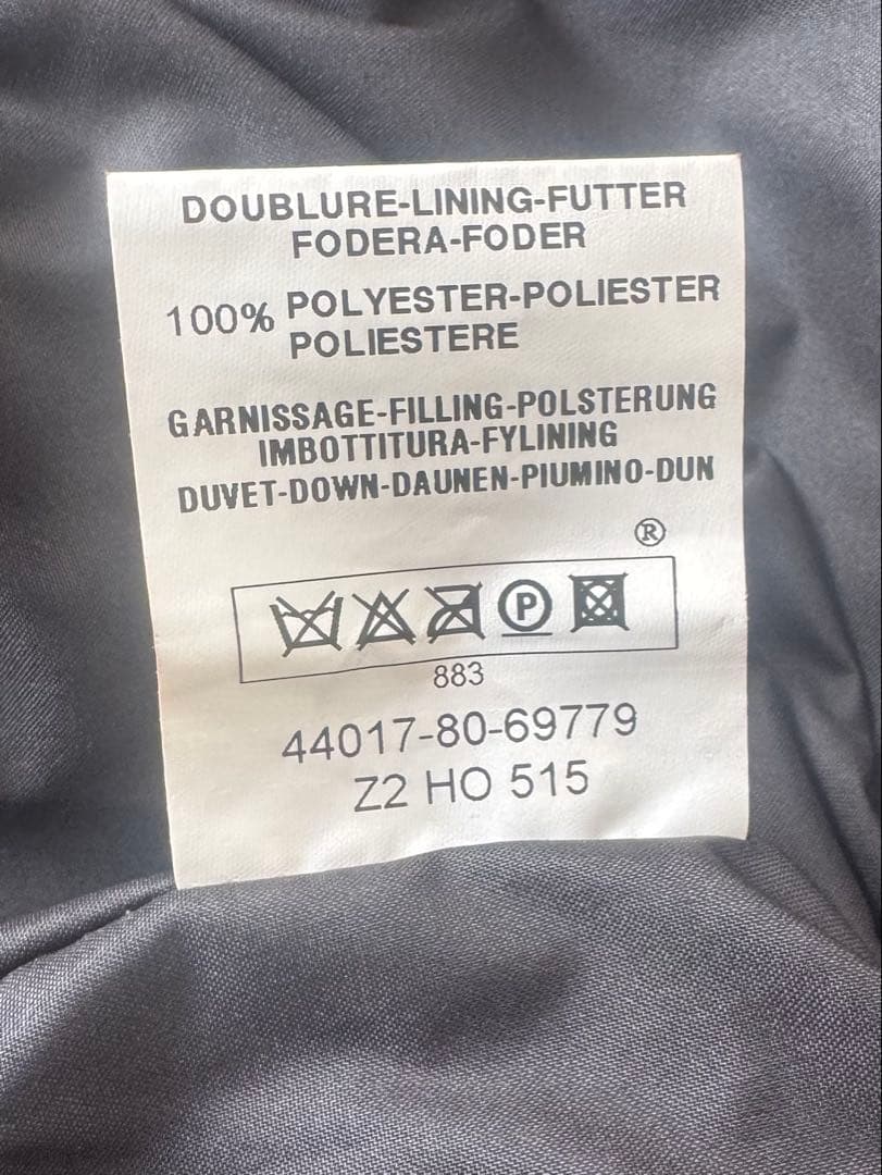 MONCLER ダウンベスト サイズ6 黒