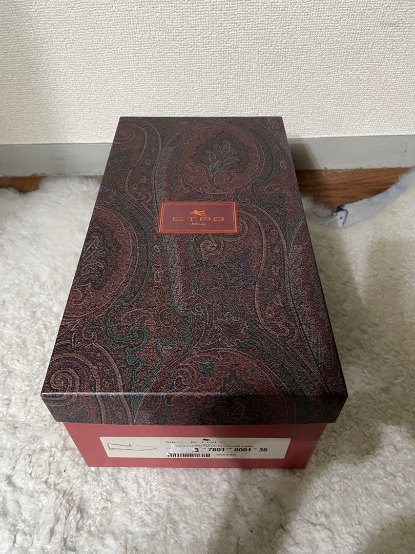 ヒロシ　エトロ　メンズシューズ　サイズ39