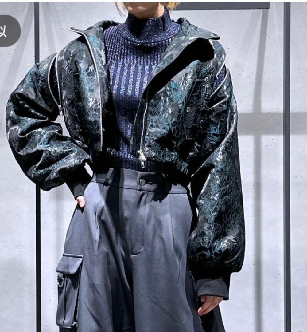 HARE 2WAYエアサーマルジャガードスタンドブルゾン