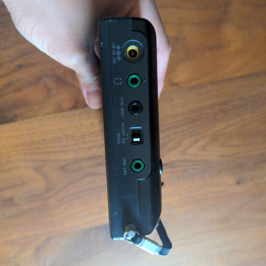 SONY 超高感度ポータブル短波ラジオ ソニー FM