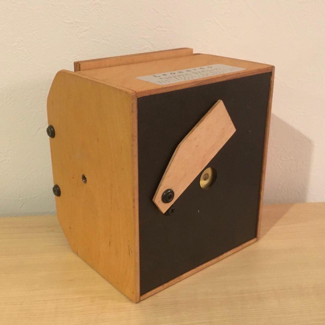 木製ピンホールカメラ　レオナルド　(フィルムホルダー2枚付き)