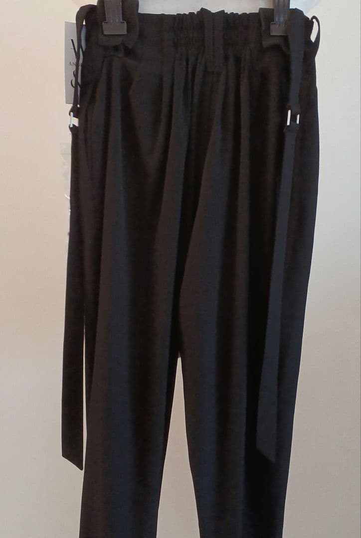 andrea&co　CHAIN SUSPENDER JOGGER PANTS