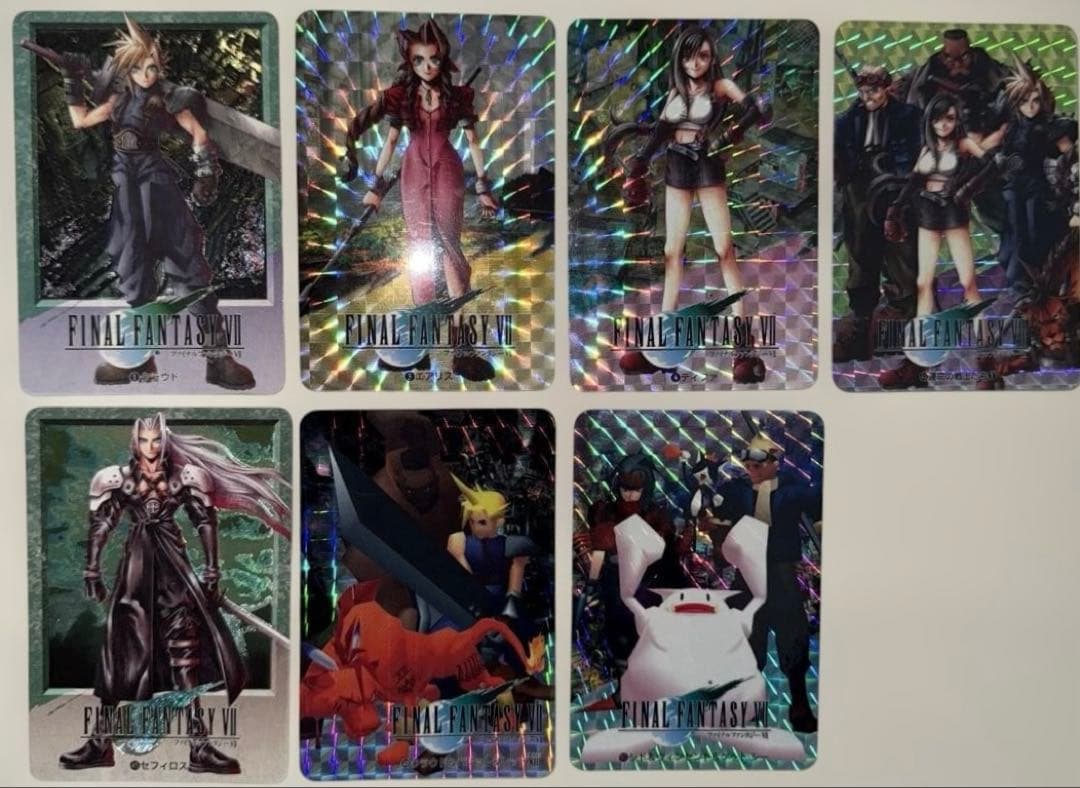 ファイナルファンタジー7 カードダス　FF7 全91種