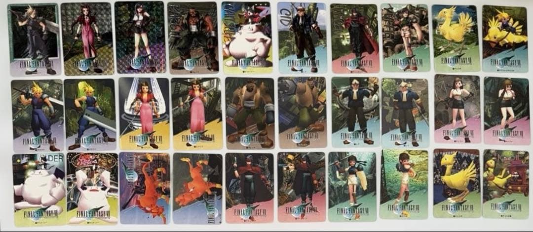 ファイナルファンタジー7 カードダス　FF7 全91種