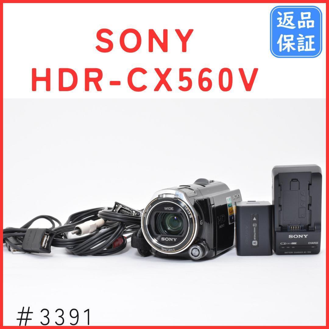 ソニー SONY HDR-CX560V ビデオカメラ ＃3391