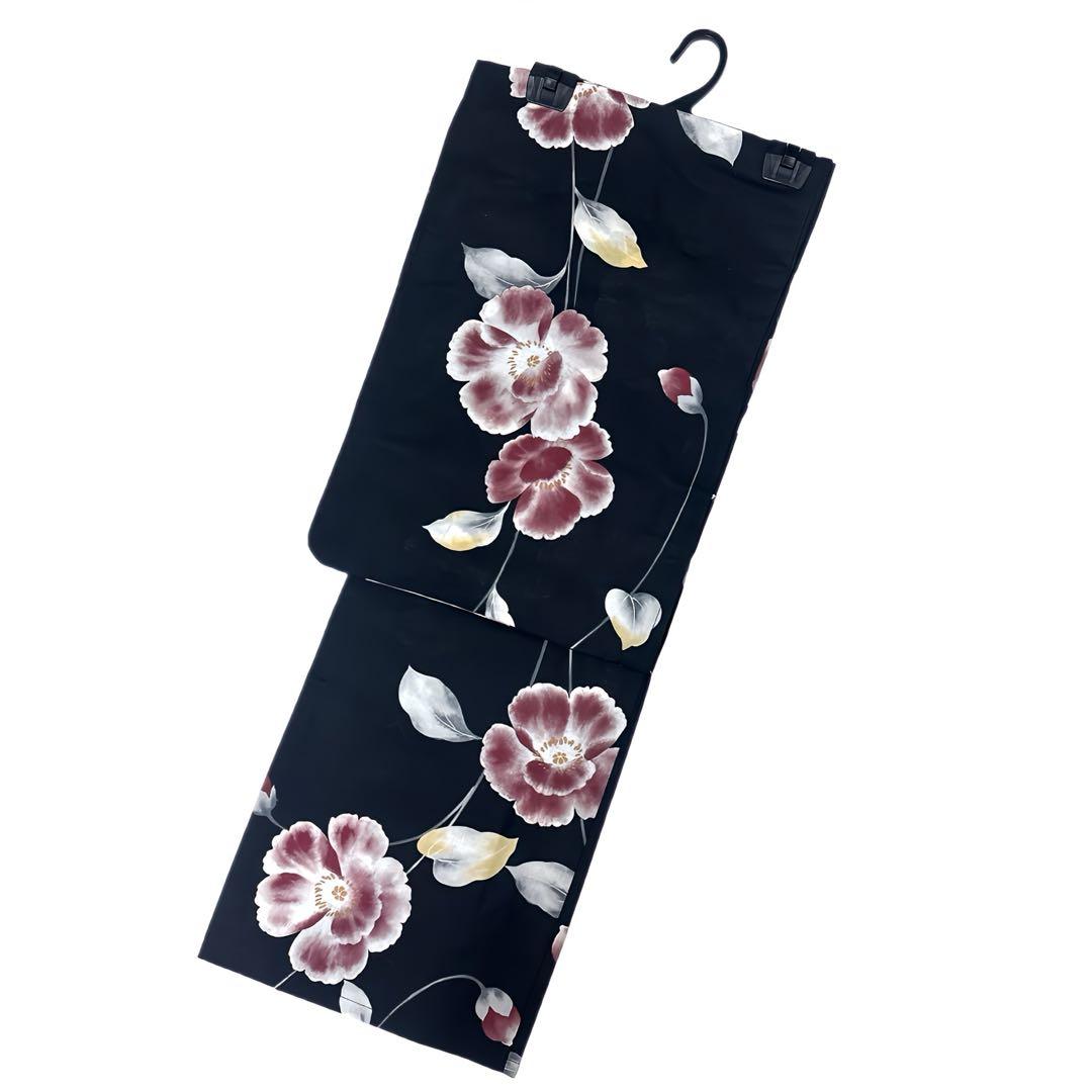 下駄無 SALE 二部式 セパレート浴衣 浴衣ジェンヌ 浴衣3点セット 簡単着付