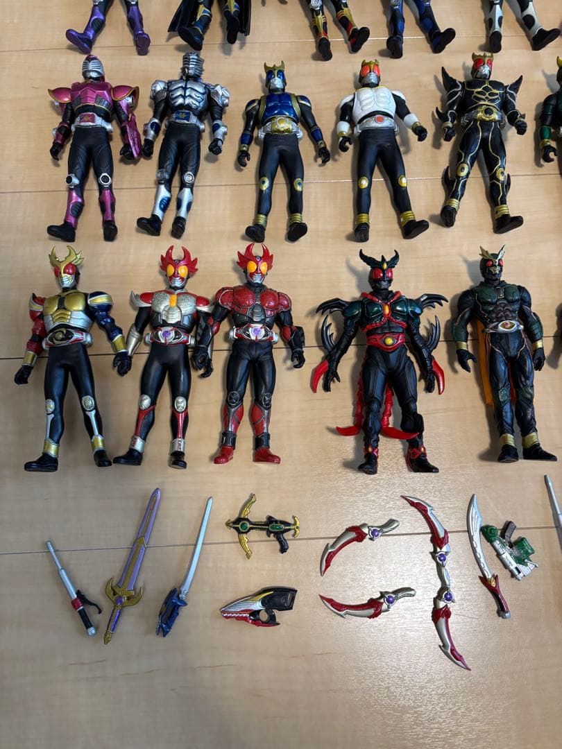 【大量43体】仮面ライダー ソフビ まとめ売り