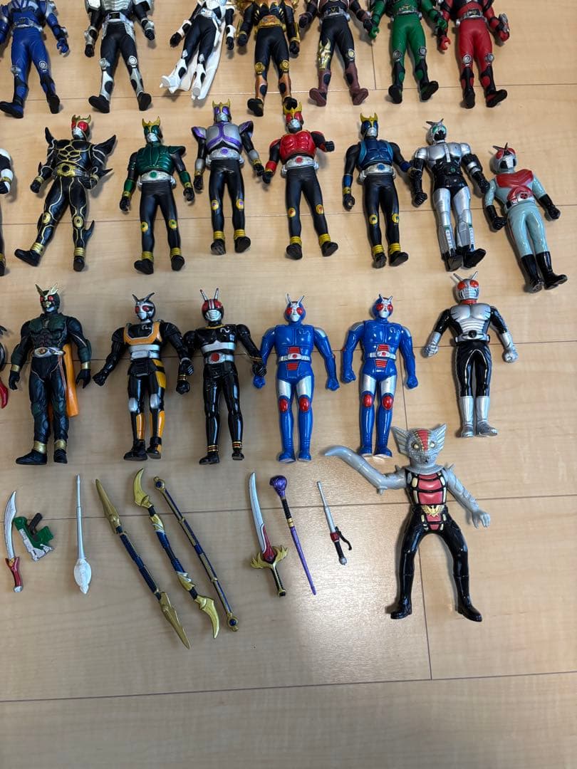 【大量43体】仮面ライダー ソフビ まとめ売り