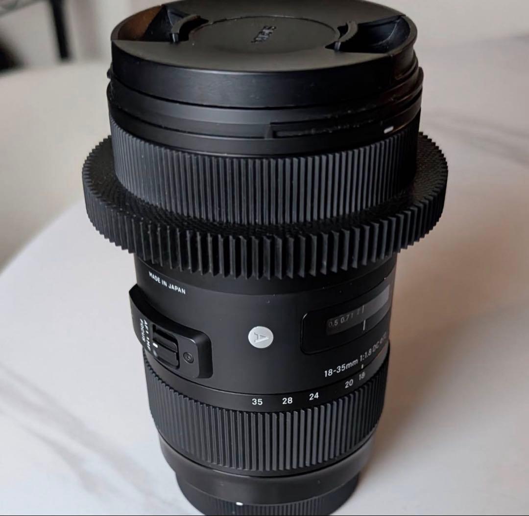 【美品】SIGMA 18-35mm F1.8 DC Art レンズ