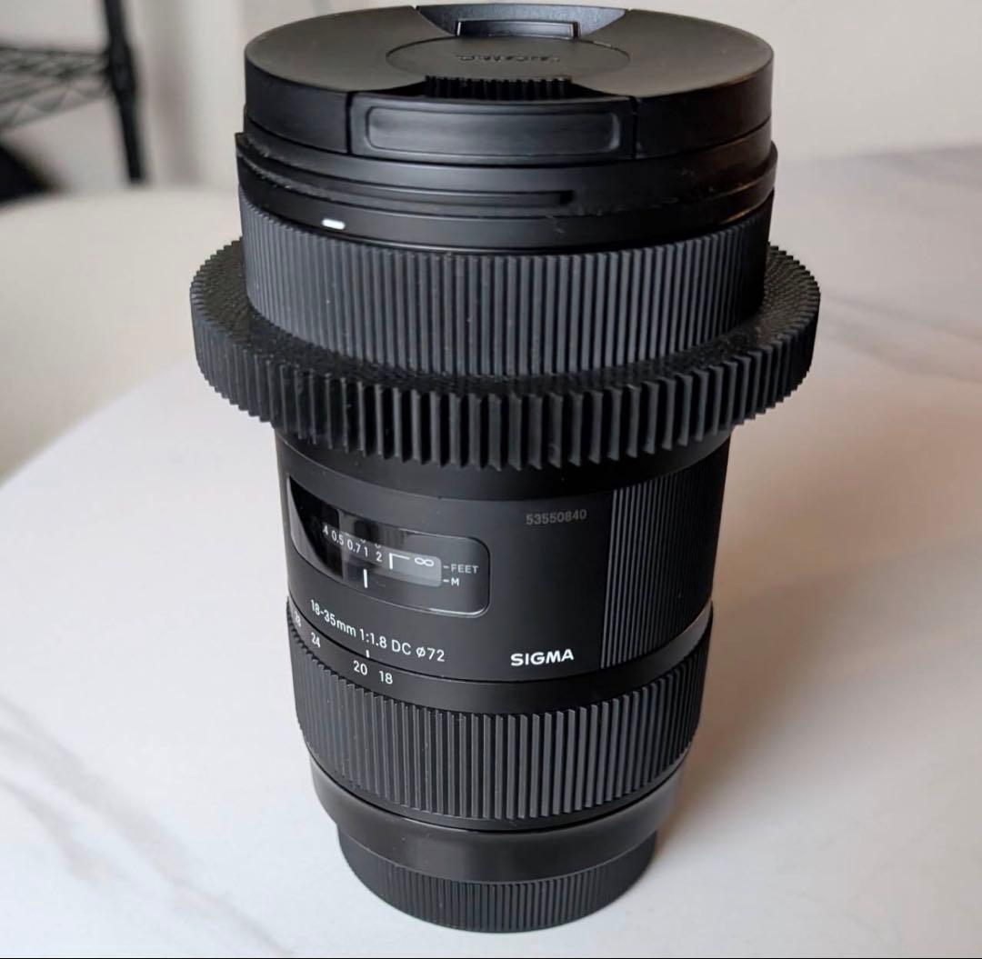 【美品】SIGMA 18-35mm F1.8 DC Art レンズ