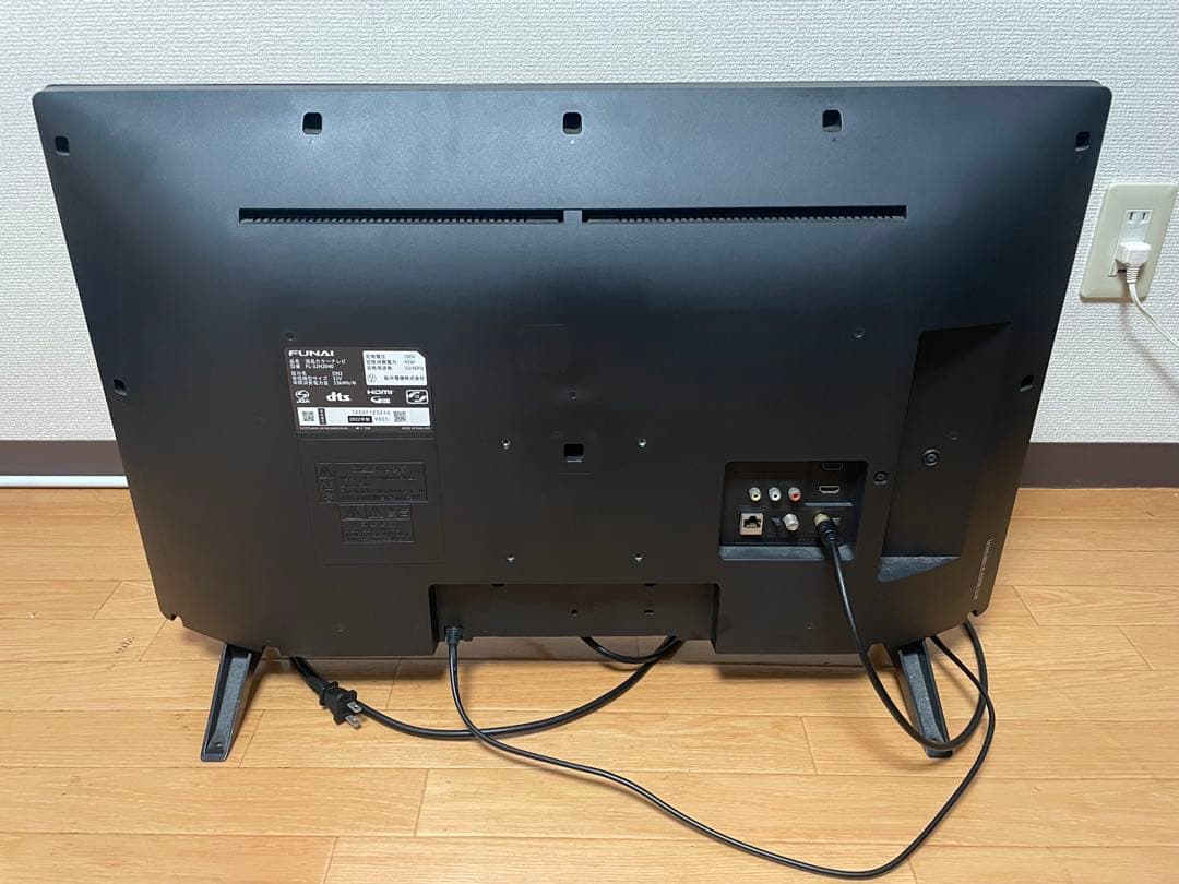 液晶カラーテレビ　FUNAI 32インチ　2022 説明書あり