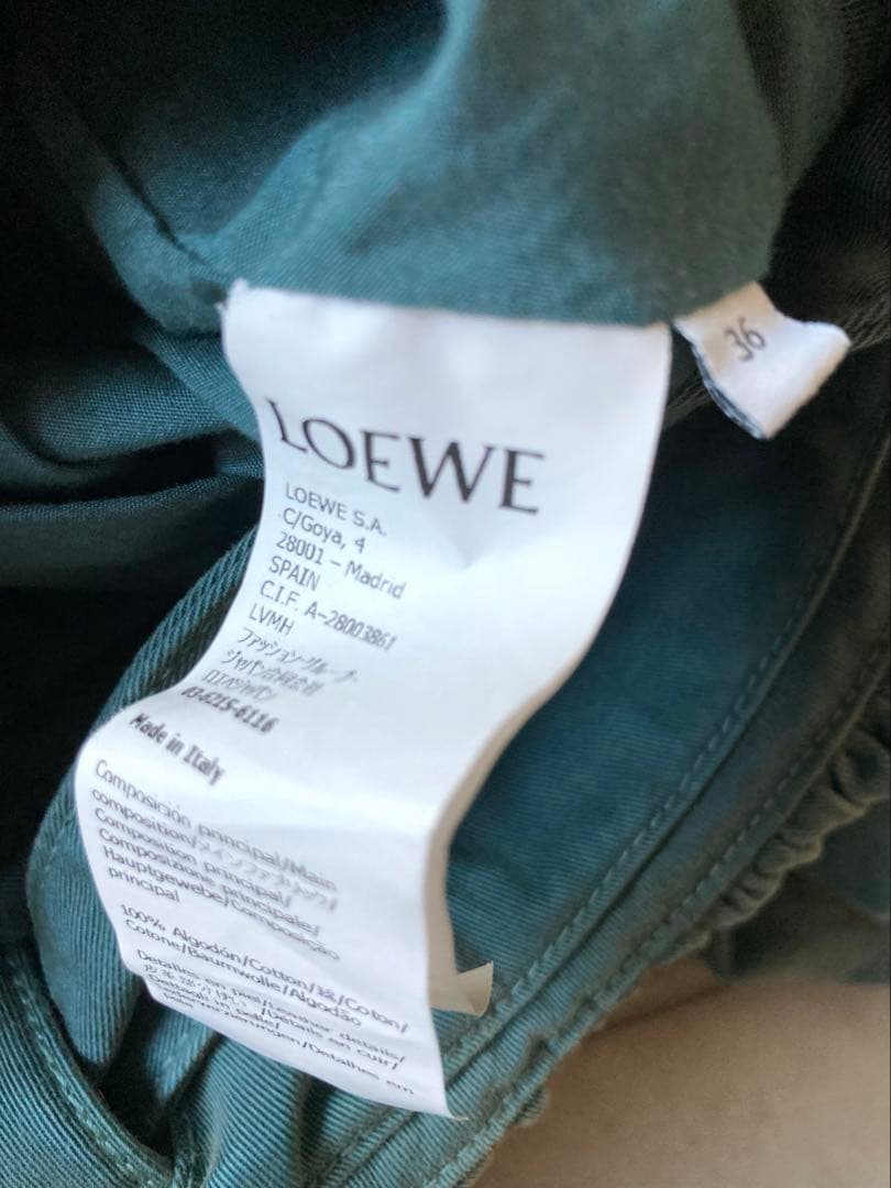 【美品】LOEWE Balloon Jacket バルーン コットン ジャケット