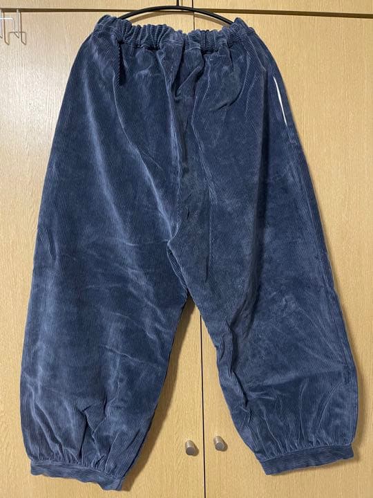 rehellinen puff pants corduroy ネイビー　L