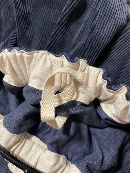 rehellinen puff pants corduroy ネイビー　L