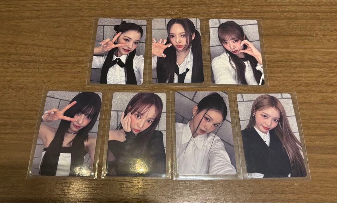 izna オフイベ限定 セルカフォトカード プレゼントお渡し 7枚コンプセット