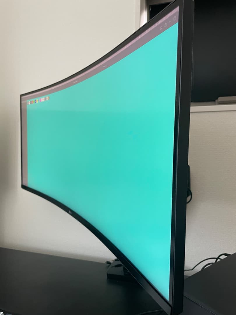 LG 34インチ 曲面型非光沢ウルトラワイドモニター 34WP65C-B