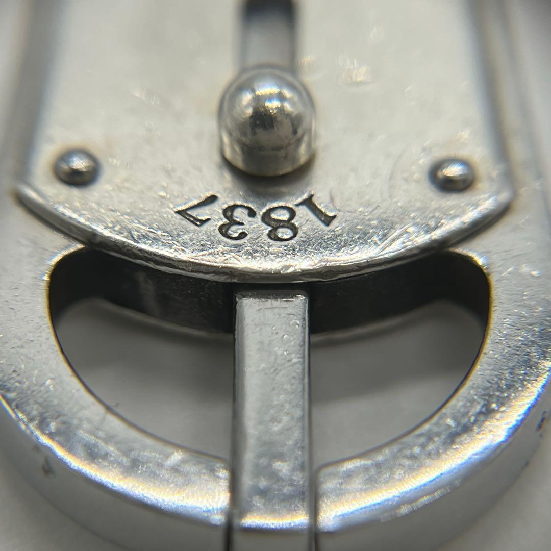 ティファニー TIFFANY 1837 バレット キーリング キーホルダー SV