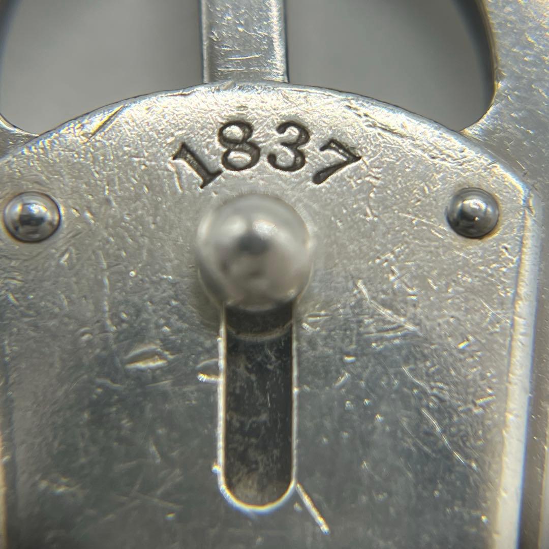 ティファニー TIFFANY 1837 バレット キーリング キーホルダー SV