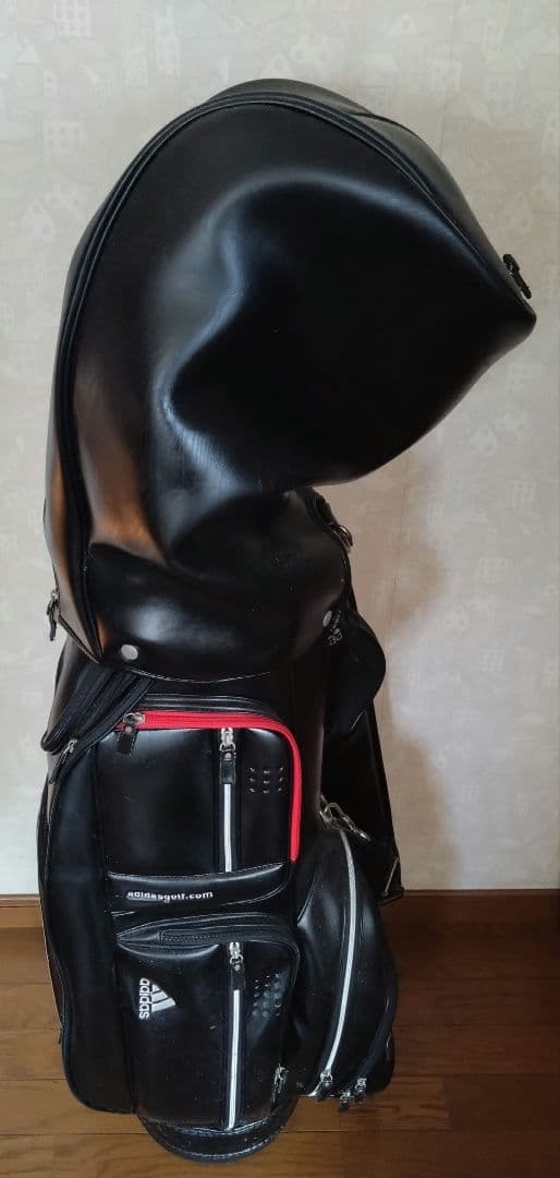 ゴルフバッグ　adidas　レザー