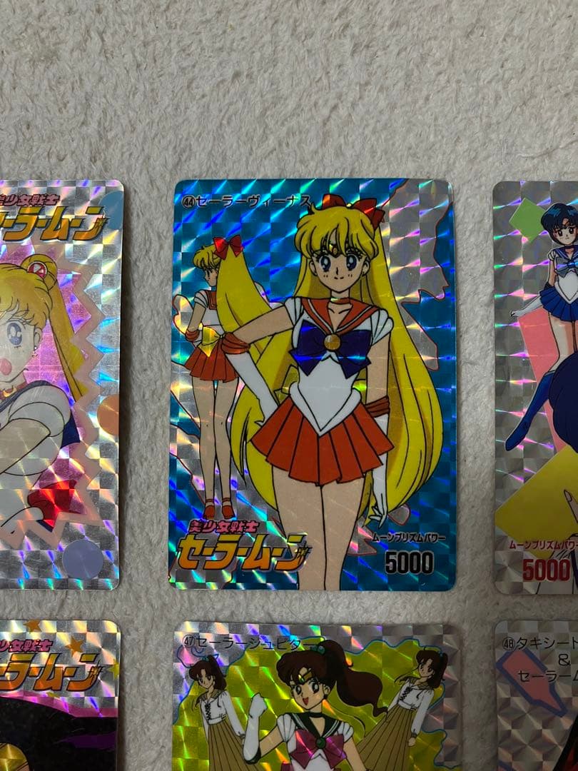 セーラームーン キラカード 6枚セット　一軍から出品