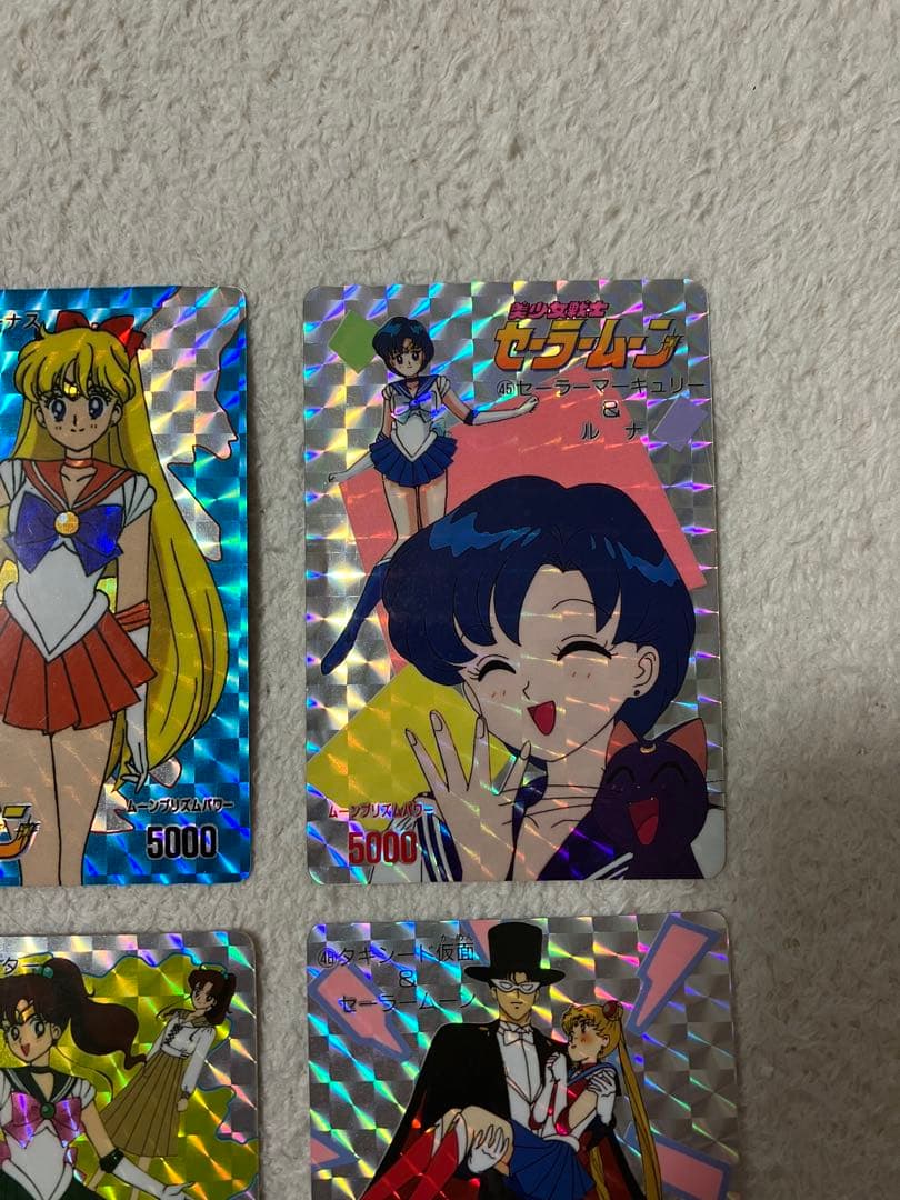 セーラームーン キラカード 6枚セット　一軍から出品