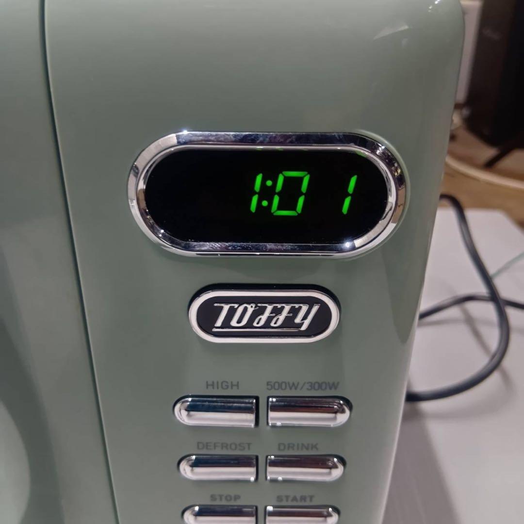 ★LADONNA 電子レンジ K-DR1 2021年製 ラドンナ TOFFY