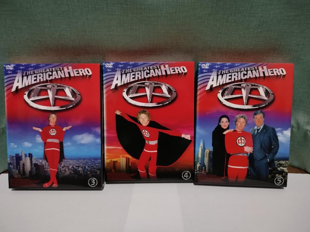 アメリカン・ヒーロー パイロット版 DVD & DVD-BOX PART.1～5
