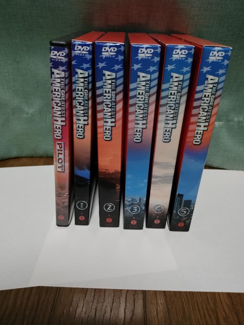 アメリカン・ヒーロー パイロット版 DVD & DVD-BOX PART.1～5